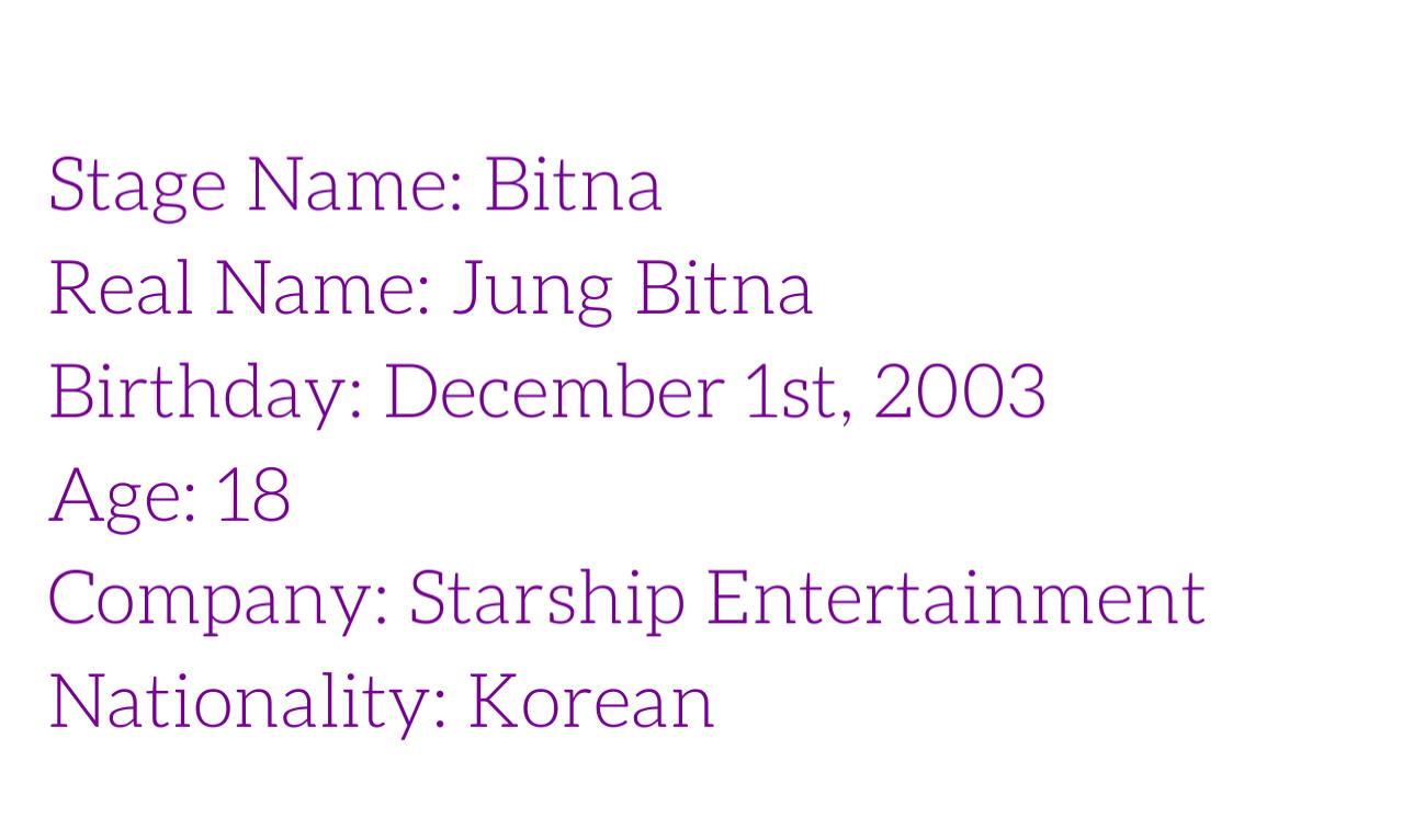 Bitna Profile.png