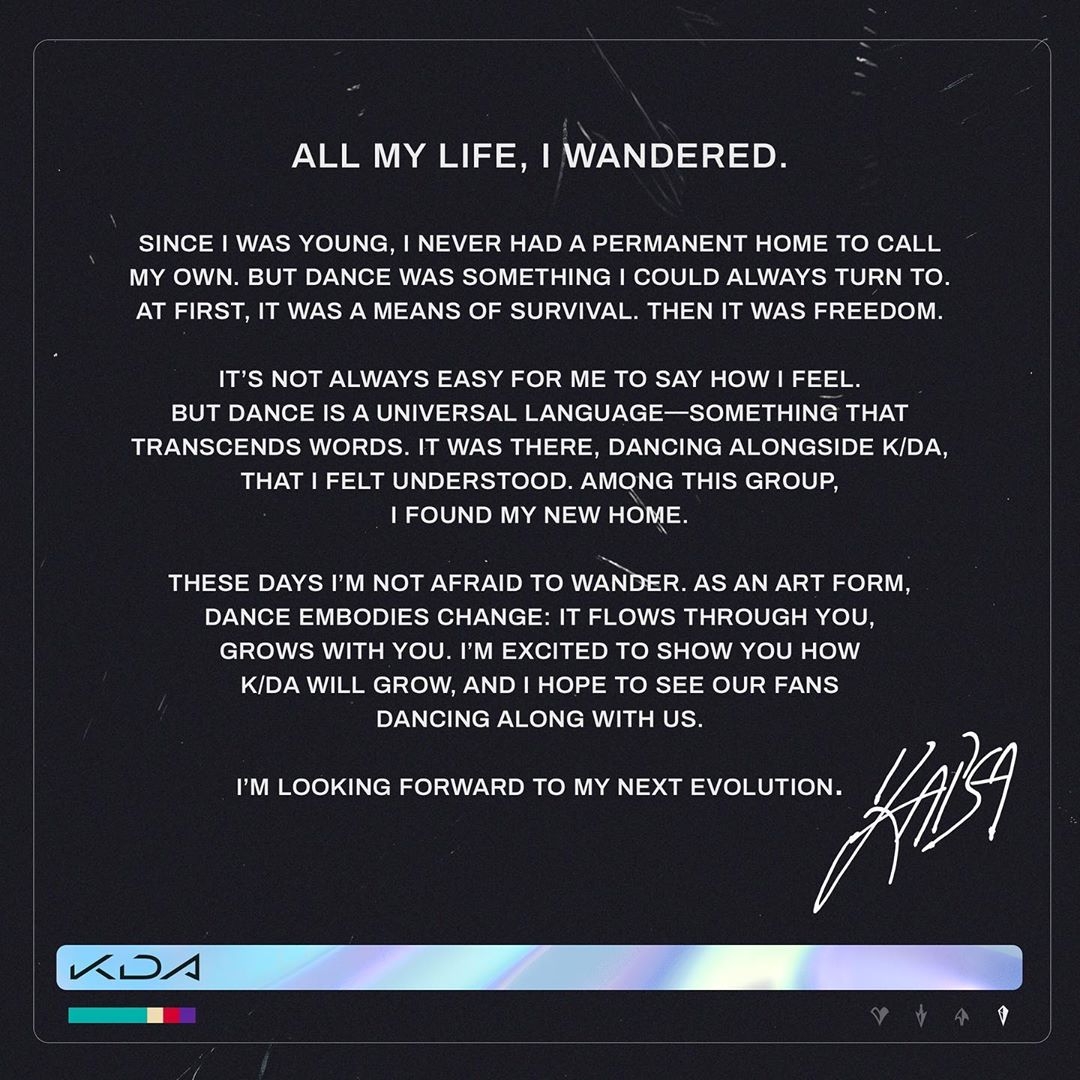 KDA - Kaisha (ALL OUT) Message.jpg