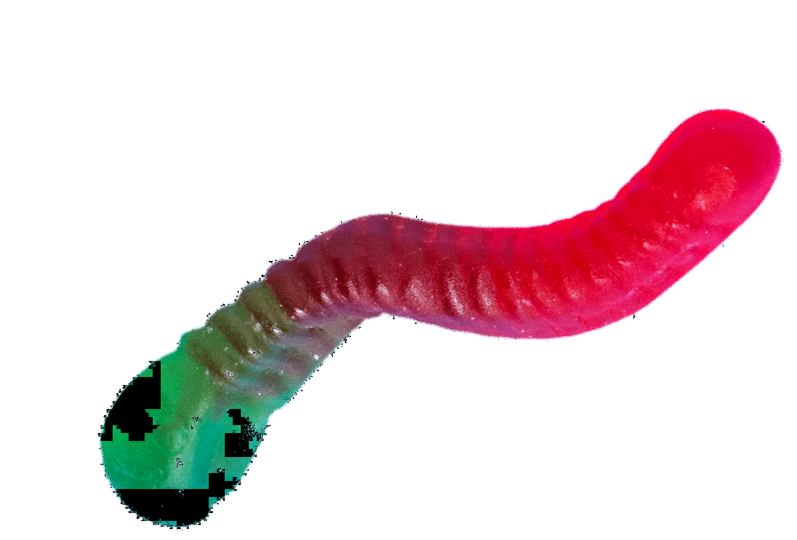 sticker-red-green-worm.gif