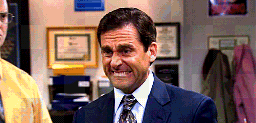 the office reaction steve carell gif | WiffleGif