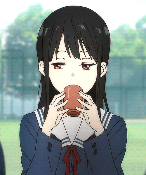 Image result for anime tea gif