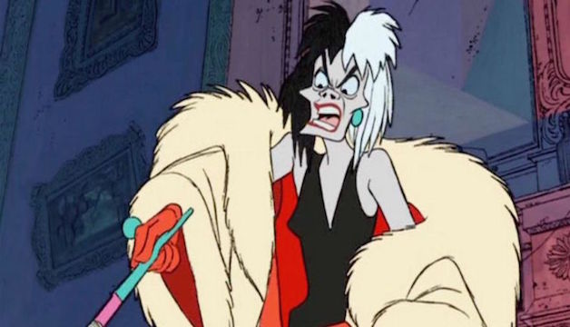Image result for cruella de vil cartoon